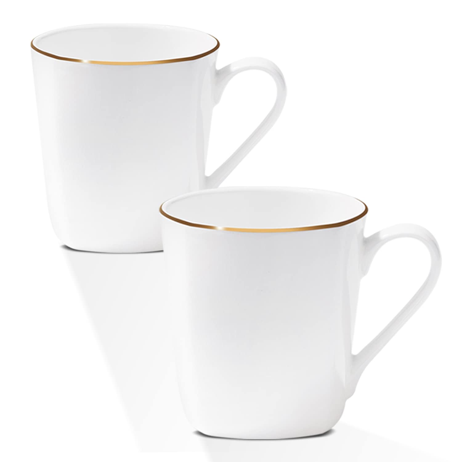 Amazon.com | Gang Rinpoche White Bone China Mugs, 10 oz Porcelain